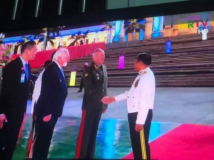 WinThway's tweet photo. @SAdamsR2P #Myanmar Military generals are celebrating Armed Forces Day after they just killed at least 50 innocent unarmed citizens today.  
#dayofshame
#WhatsHappeningInMyanmar 
#March27Coup https://t.co/CIDjjpkRc4