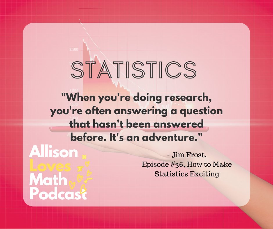 AllisonLuvsMath's tweet image. @statisticsbyjim #AllisonLovesMath #mathpodcast #Statistics #STEM #stats #statisticsbyjim