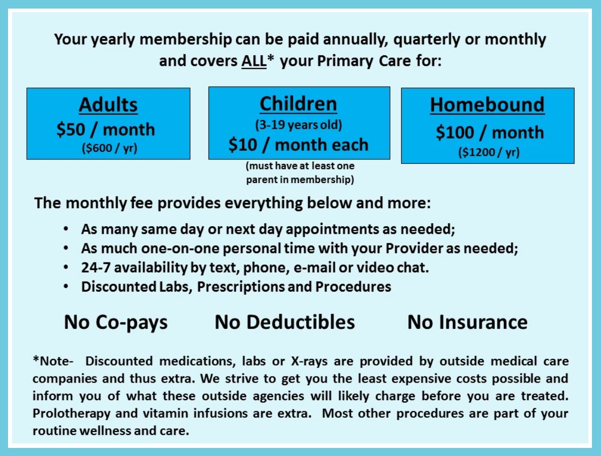 SynergyComplete's tweet image. Our membership is made to be convenient for you. You can't always decide when you'll need to see a doctor, so we work to always be available when you need it. To join, call 913-727-1039 or email synergycompletehealthcare@gmail.com.