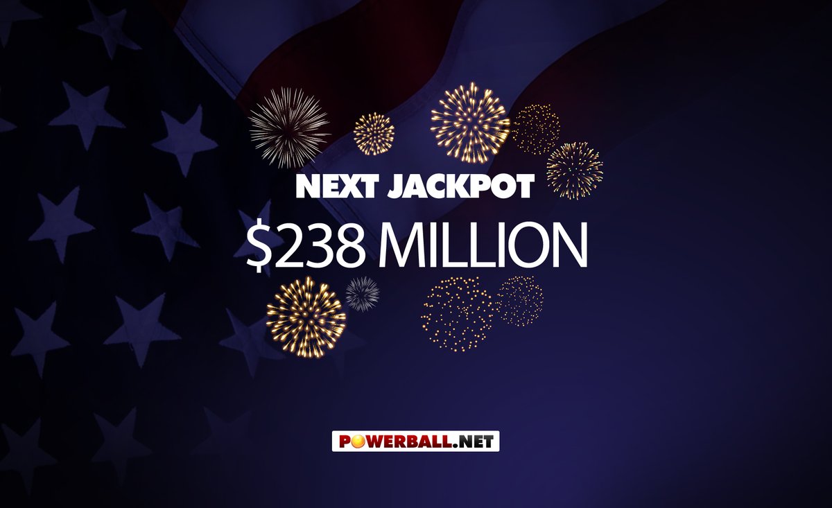 The #Powerball jackpot stands at $238 million. Are you ready for tonight’s drawing?

https://t.co/z70w2MOeIq https://t.co/u4wR1dNtSI