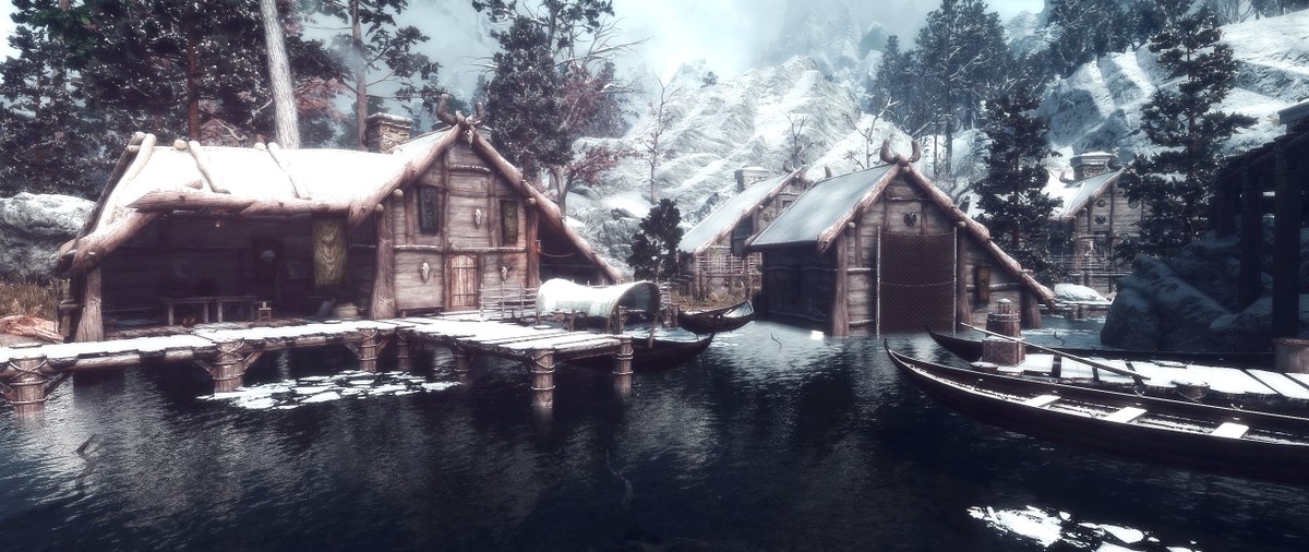 Xylluk's tweet photo. Morthal (Also lowered reshade vibrance settings in-game for these)

#Skyrim #SkyrimSE #SkyrimSpecialEdition #ModdedSkyrim #Morthal #ElderScrolls #Reshade https://t.co/Yj7vXz2adU