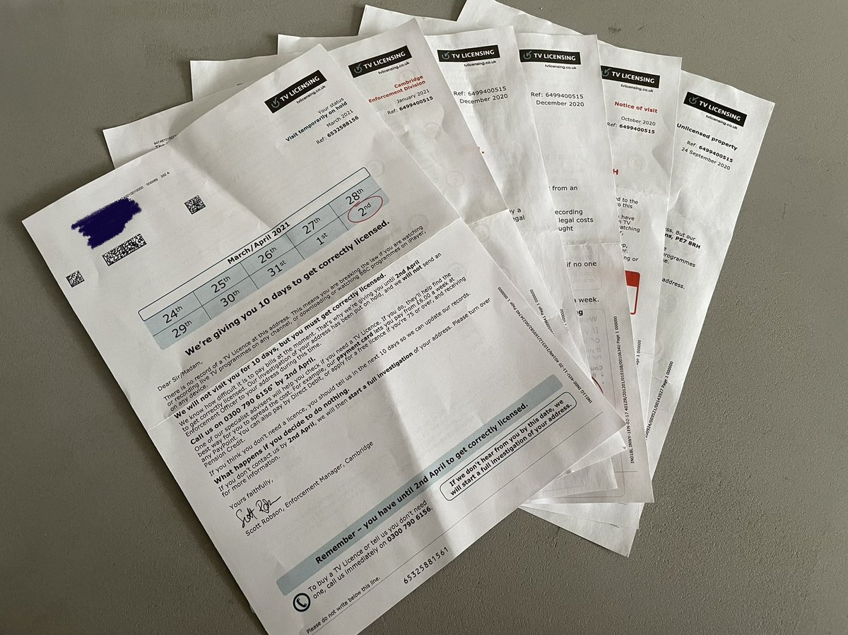 lucyheighton's tweet photo. .@tvlicensing If you had sent out ‘an enforcement officer’ in October, you’d have noticed it was a building site. Perhaps if you wasted less money on unsubstantiated threats like these, our elderly might be able to keep their free TV license.#TVlicense https://t.co/nzyaiWfzSS
