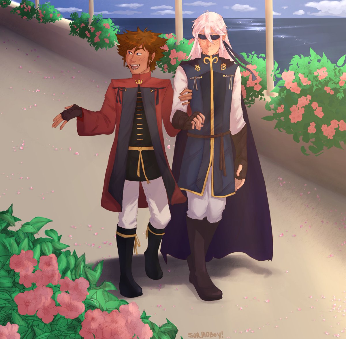 venomsnaked's tweet photo. a piece i did for srbb2020 ! it was a lot of fun to create for @shirokurokat's fic, you should check it out :D! @musmussie also created 2 lovely pieces that they'll be posting later :]!!
#srbb2020 #soriku #KingdomHearts https://t.co/Y50azv8dIb
