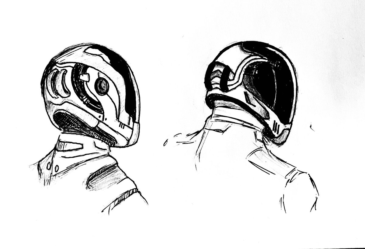 abbygarrettart's tweet photo. Sketches from 2019-ish of helmet designs for a character called Earthling. I just found another folder of sketches that was packed away in a moving box!
#abbygarrettart #goforlaunchcomix #goforlaunchcomics #spaceart #iaaa https://t.co/Jgs5kje9Nw