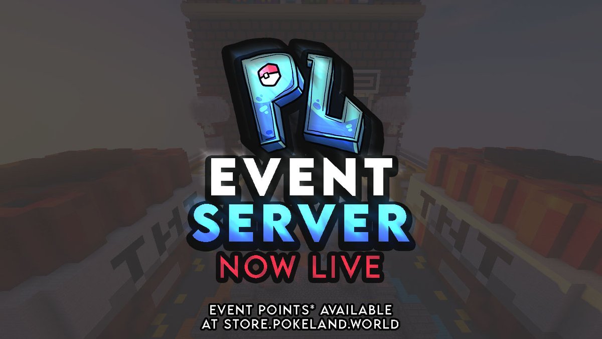 PokeLandMC's tweet photo. 🕹️ EVENT SERVER 🕹️

Our Event Server is officially LIVE!
In celebration, we're giving away

🎁 30 Day Event Pass
🎁 10x Event Tokens

To enter:
Like, Retweet, Follow and Tag 1 Friend 🎉 https://t.co/l5W9R0a0g8