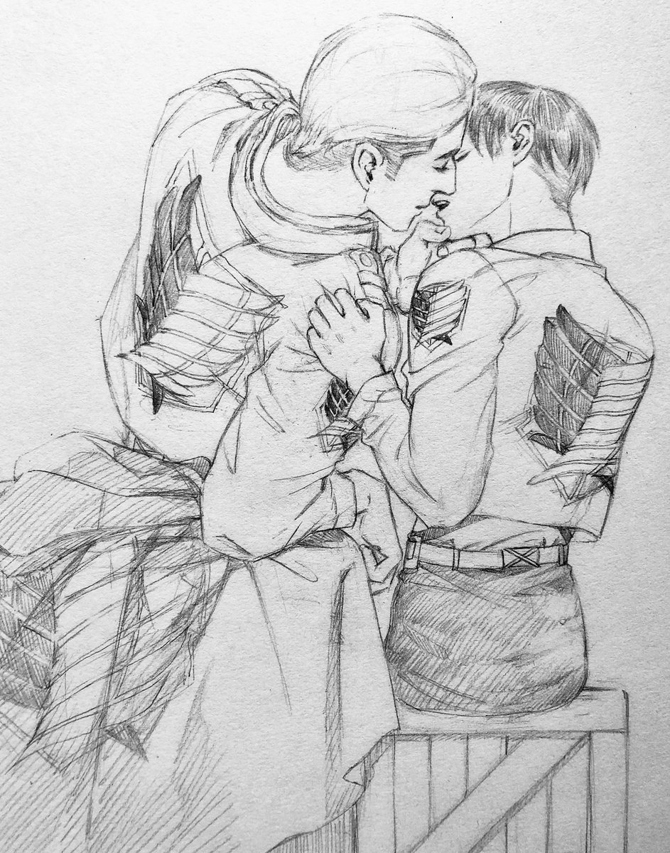 _velvetdonkey's tweet photo. 💋 #eruri https://t.co/Yc5oc9qk5G