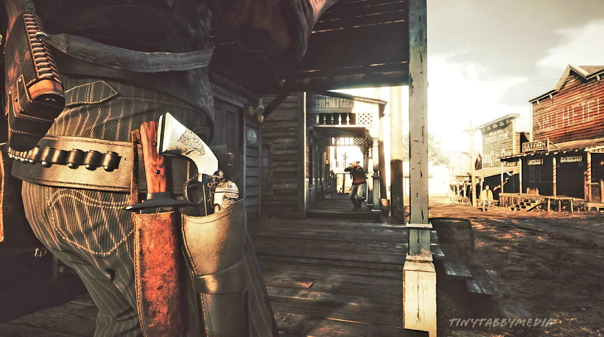 JonzKansz's tweet photo. "Fast is fine...accuracy is everything." - Wyatt Earp. Image from #StoryMode 🖤🤠🖤
#reddeadphotography #RockstarGames #outlawsforlife #photoexpress #lightroom #tinytabbymedia #virtualphotography #reddeadredemption2 https://t.co/70tQnbezSN