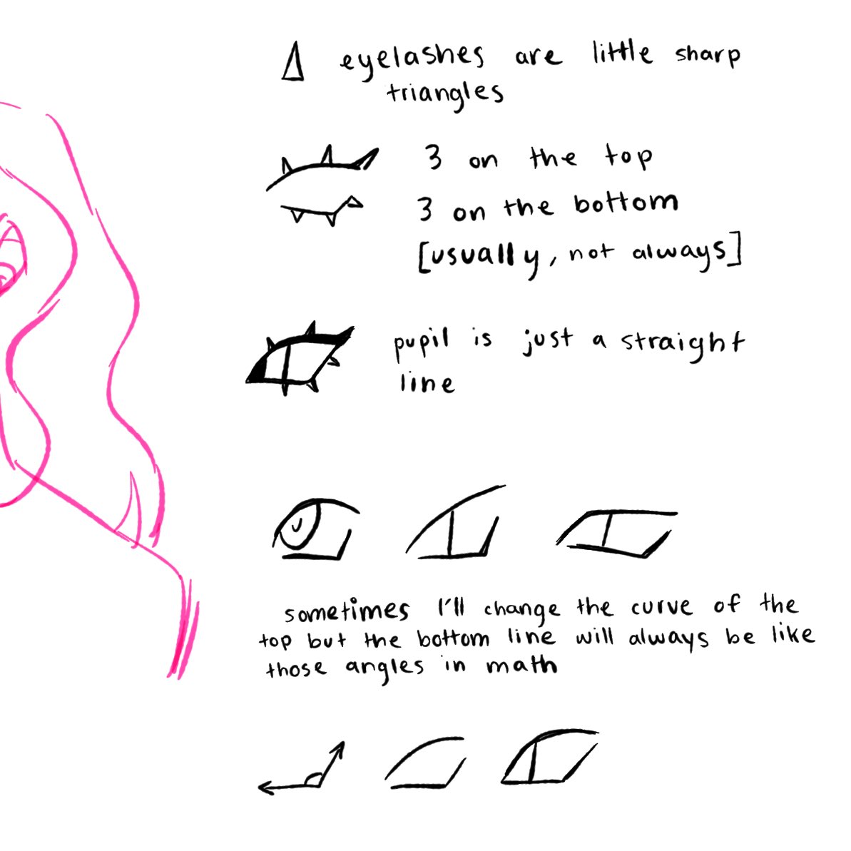 How to draw eyes like Dani tutorial 