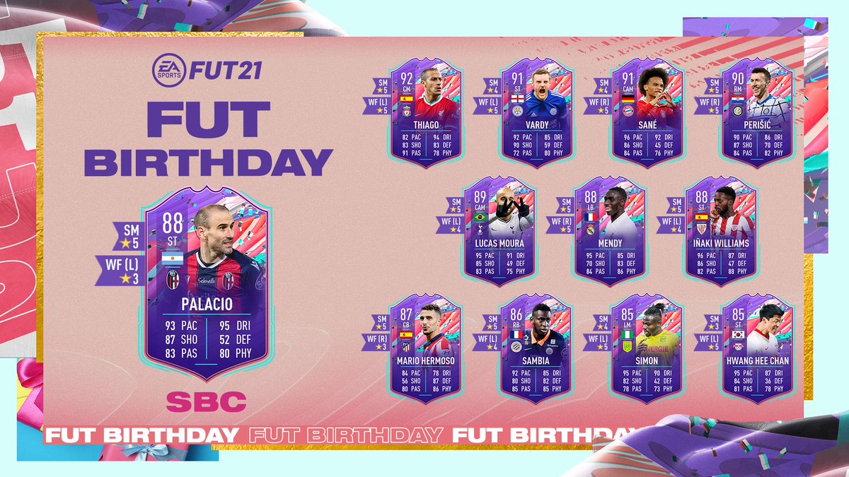 EASPORTSFC's tweet photo. A legendary haircut, now with Skills to match 😍

A new #FUTBirthday Squad Building Challenge is available now in #FIFA21 https://t.co/j6mGp84jJE