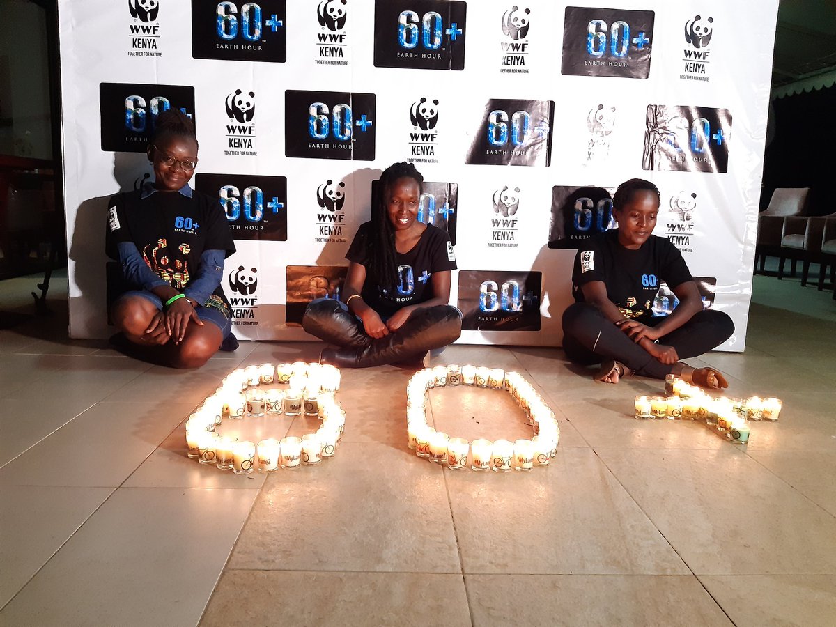 WWF_Kenya's tweet photo. Can you believe it's already #EarthHour. Thank you to everyone who is making the #SwitchForNature this year. Every switch makes a difference, no matter how big or small! https://t.co/GqSIpvjmKe
