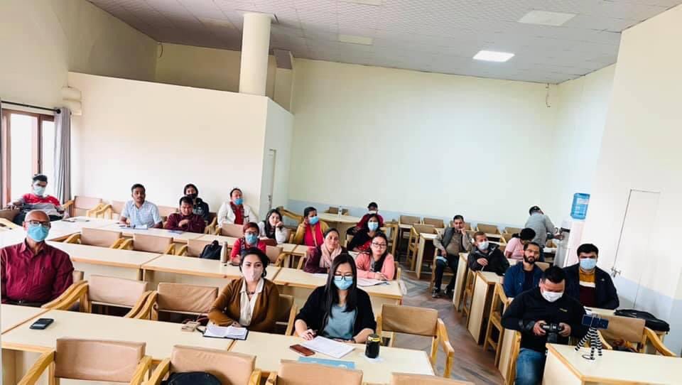 Some glimpses of Anthropology Colloquium Series -6, 2021 held on 26th of March, Friday. The 6th series of 2021 was presented by Mr. Somat Ghimire on the topic, “Resource Management in Local Governance.”

We thank you all for your presence!