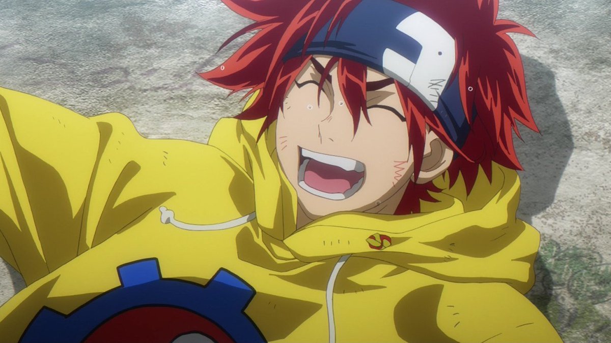 いよいよ主人公レキくんの大一番
アダム様がこれまでの卑劣な技の数々を繰り出してくる中に真っ向から立ち向かい遂には一矢報いる事に成功しました
しかしそこは強豪アダム様、出し抜かれたからといってそれでは終わらず最後までどちらが勝つかわからない非常に熱い勝負でした
#sk_8 
#エスケーエイト 