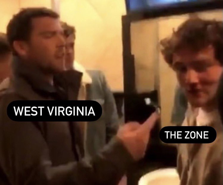 JakeMarsh18's tweet photo. I think I’m more excited for “The Zone” memes that @PFTCommenter comes up with tonight more than the actual game itself 🍊. https://t.co/HW3AqwwuBt