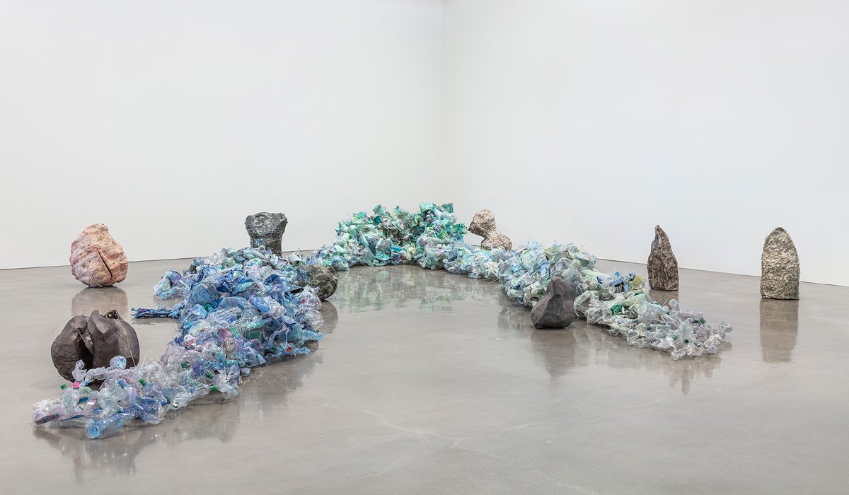 RegenProjects's tweet photo. As Stars and Seas Entwine, the gallery’s eight solo exhibition by #LizLarner, opens today at #RegenProjects. Schedule a reservation here: https://t.co/QOdS3rqBDh https://t.co/dciiPp39R9