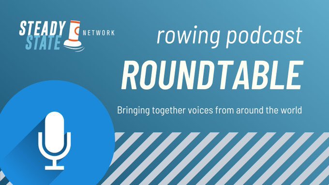 SteadyStateRow's tweet image. 🎧ICYMI: On March 21 we brought together podcasters from around the world to talk learning to row, the perfect stroke, podcasting, surprising guests, and whether port or starboard is better. Listen at steadystatenetwork.com/podcast