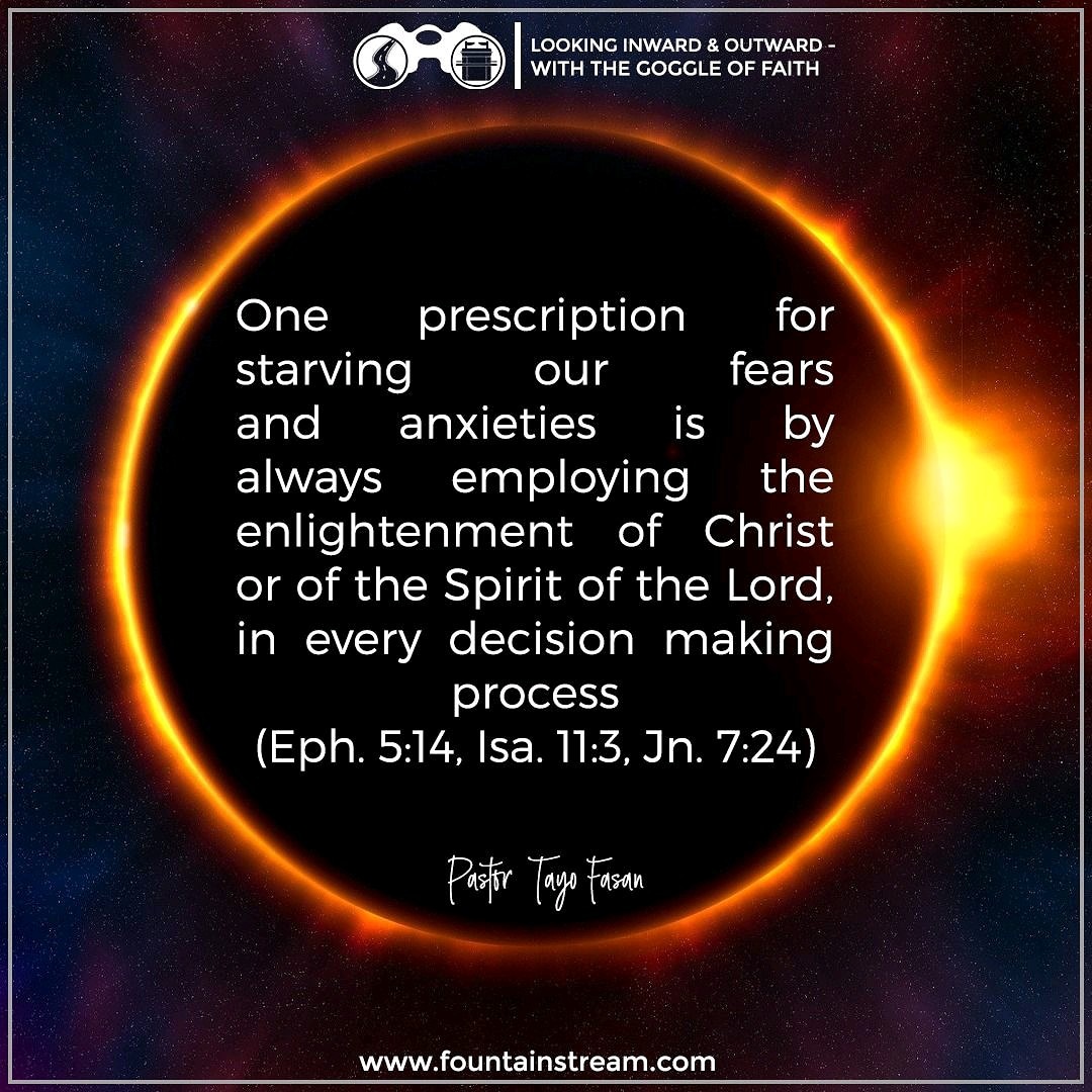 Tayo_Fasan's tweet photo. Handling anxiety with the Light of Christ.
#anxiety https://t.co/mChZHNc4Oc