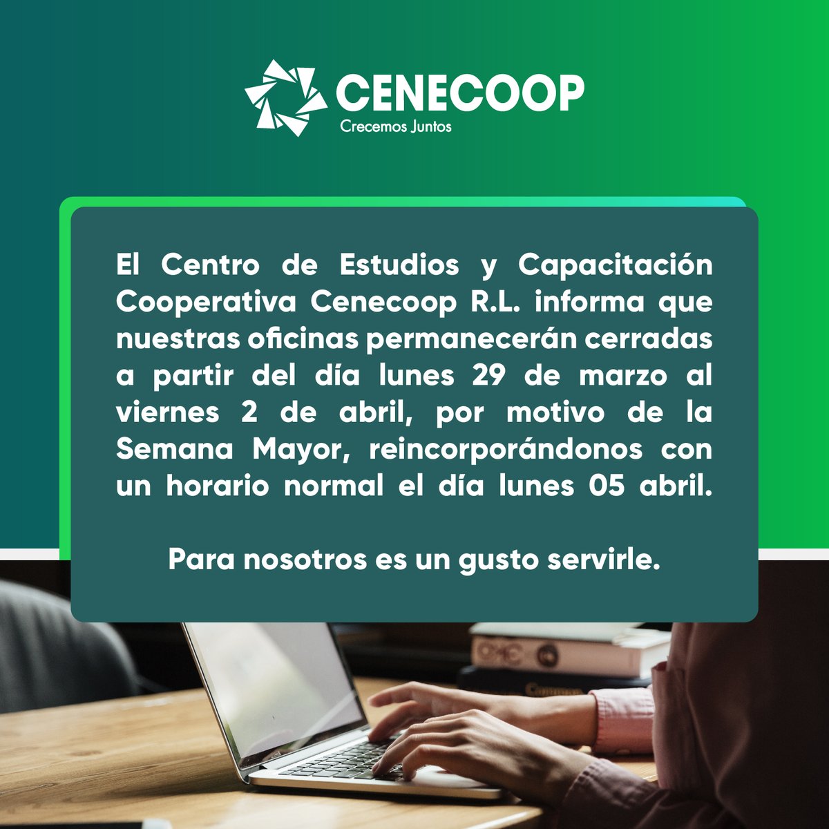 CENECOOP R.L. tweet media