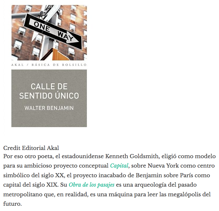parislima's tweet photo. .@soniagoldenberg : ¿Por qué #Walter_Benjamin es el #filósofo del siglo XX que genera más #novedades #editoriales en el #siglo_XXI? No solo se #editan incesantemente sus #obras, también proliferan cada año los #libros que abordan su #figura y su #legado...
https://t.co/nqHayZDpML https://t.co/LfeLRB63LX
