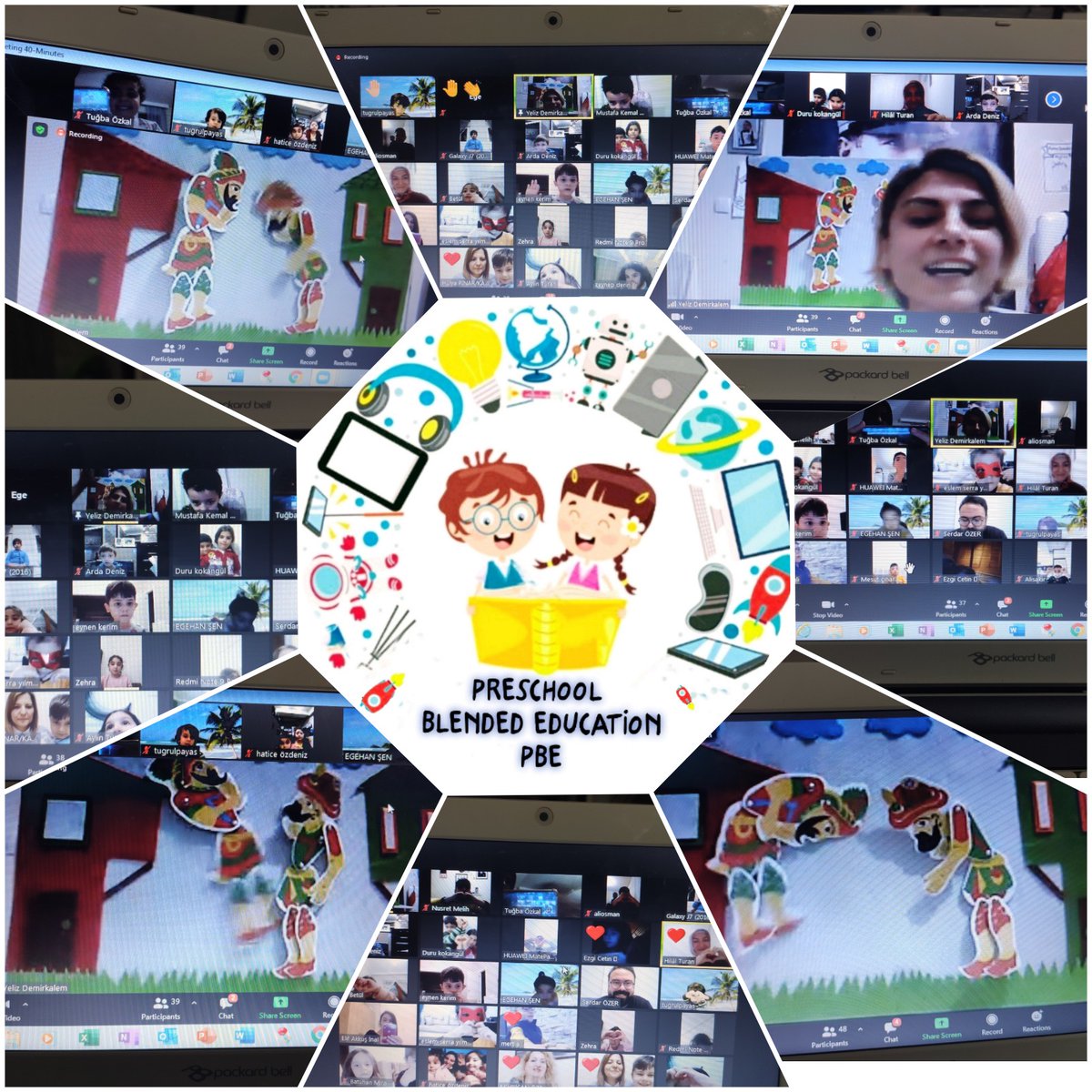 E twinning projemiz @PBE_2020 kapsamında yaptığımız Hacivat Karagöz gösterimiz.. <a href="/ogretmenanne34/">Yeliz Demirkalem</a> öğretmenimize çok teşekkür ederiz @etwinning <a href="/denizlimem/">Denizli İl Millî Eğitim Müdürlüğü</a>