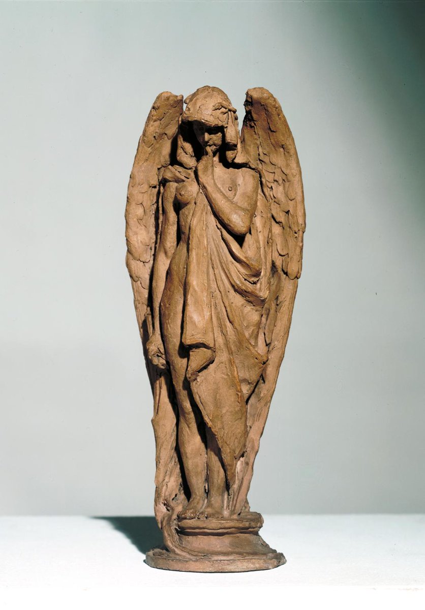 TateArtBot's tweet photo. Alfred Gilbert, Mourning Angel, 1877 https://t.co/UmI9u18s6s #alfredgilbert #museumarchive https://t.co/e6e8ep2WIo