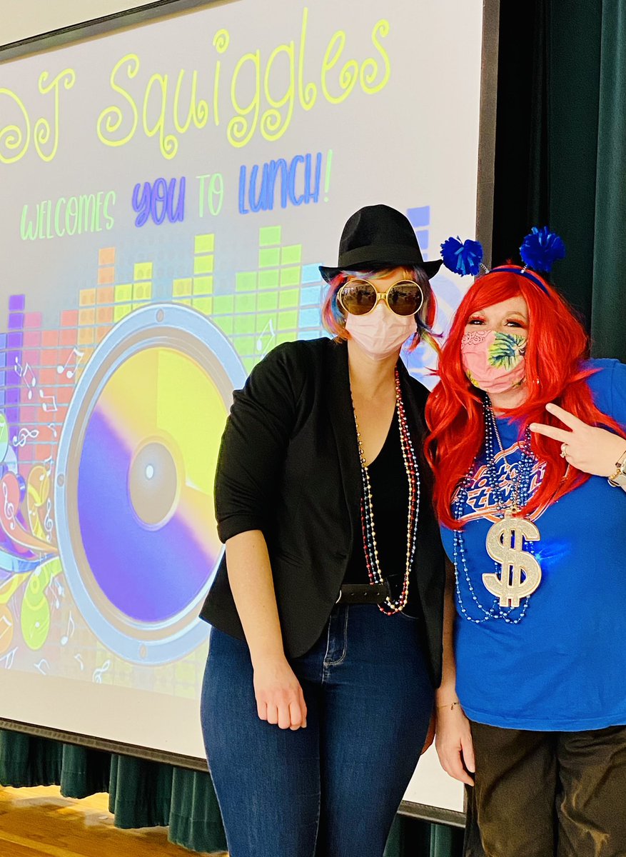 What a fun day yesterday was!!! DJ Squiggles and her friends came to lunch! #NREFinestHour #CelebrateKeller <a href="/NRiversideES/">North Riverside El</a> <a href="/KellerISD/">Keller Schools</a> <a href="/kimberley_paul/">Kim Paul</a> @jamboyds_boyd
