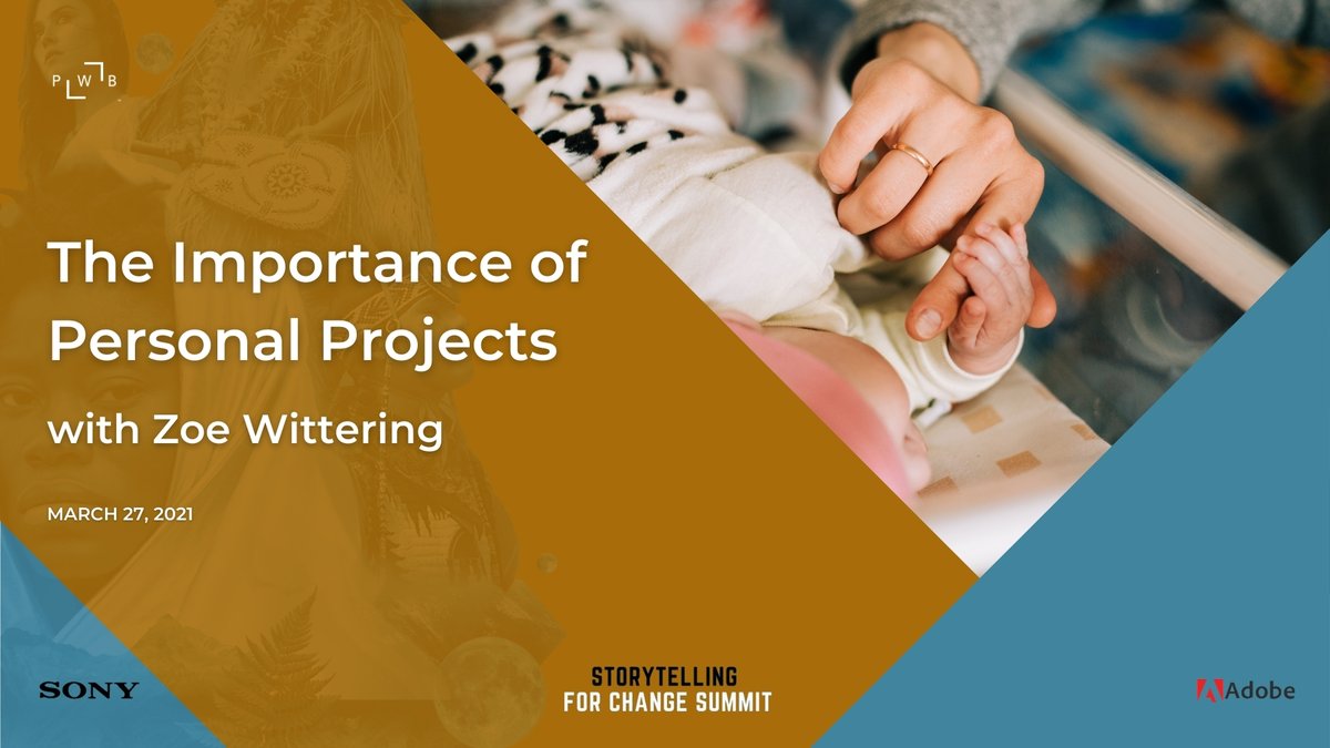 "We are not entitled to someone else's story" - <a href="/EstherHavens/">Esther Havens</a> from <a href="/Adobe/">Adobe</a> . Our next workshop at 2:55 with Zoe Wittering discussing the Importance of Personal Projects