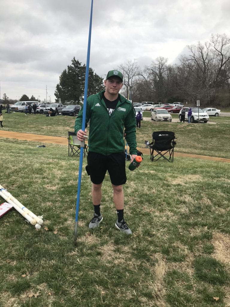 ADGabeMiddleton's tweet photo. 🚨 NEW NCAA SCHOOL RECORD ALERT 🚨 Former @PCHSAthletics1 stud @DSchmidt_28 just set a new school record in javelin (64.24 meters) for @NWBearcatXCTF! Congrats Dakota! #oabaab #piratestrong 🏴‍☠️ 💪 @PCHSTrack_Field @_pcpirates @PCWRESTLE https://t.co/z6XmevQ9iK
