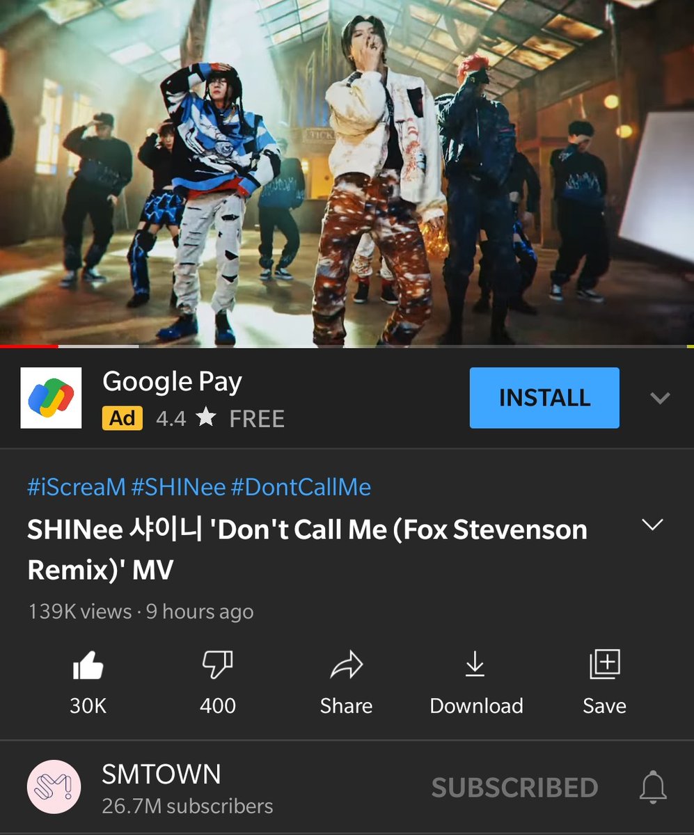 harshil2001's tweet photo. Don't read the hate. They're a loud minority. Look at the like to dislike ratio. Many Kpop listeners loved your remix. ☺️ #SHINee
@FoxStevensonNow https://t.co/liWxkcSwfT