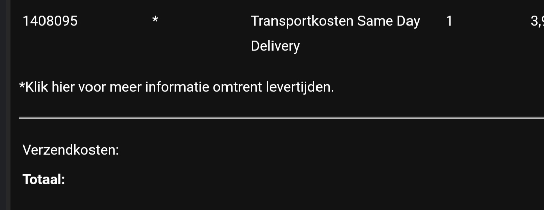 Kan iemand bij <a href="/mediamarkt_nl/">MediaMarkt NL</a> mij uitleggen wanneer ik om 10 uur vanochtend een order voor same day delivery bestel en betaal nog steeds niet binnen is? #Mediamarkt #Samedaydelivery