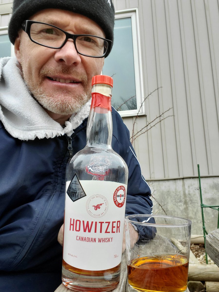 <a href="/vdWildenberg/">G. vandenWildenberg</a> thanks for the reminder! <a href="/HowitzerWhisky/">HowitzerWhisky</a> #InternationalWhiskyDay Just a wee taste after a busy morning putting away the #backyardrink <a href="/Debscanada/">Craig de Blois</a> <a href="/Noble_Estates/">Noble Estates</a>