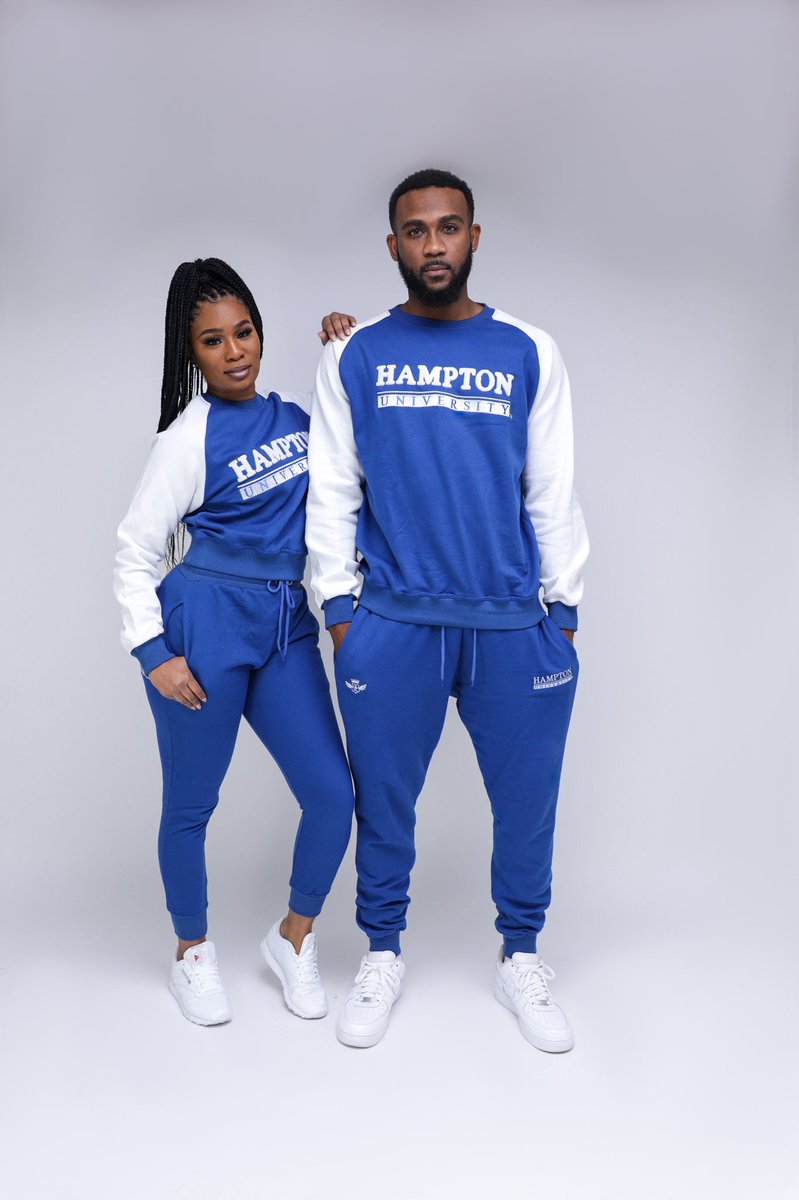 ALCollection's tweet photo. #ALCollectionHamptonU sweatsuit $75 #MarchMadness https://t.co/QfS91pyNsC https://t.co/rtlIhXURtB