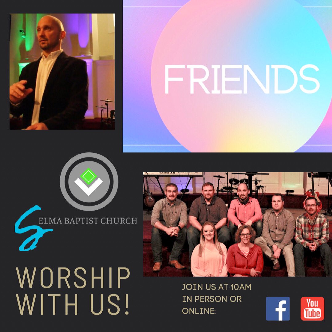 BaptistSelma's tweet photo. Contrary to popular belief, Jesus is not everyone’s friend. Jesus said, “You are my friends if you do whatever I ...?” Join us tomorrow in person (1500 N Webb St. Selma, NC) or on Facebook or YouTube (By searching Selma Baptist Church of Selma, NC) as we worship together. https://t.co/DbSX6PZRfl