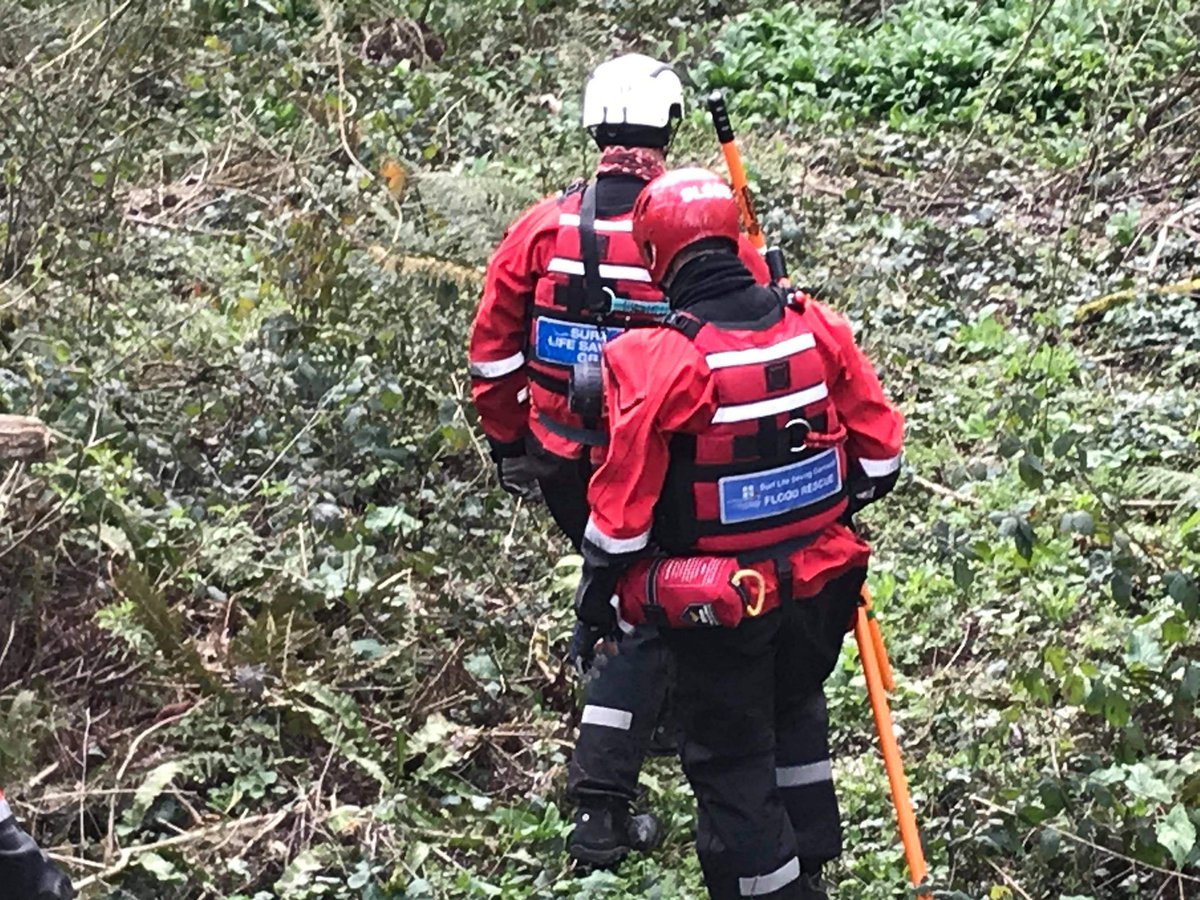 SLSCornFloodRes's tweet photo. Cornwall and Devon @surflifesaving flood Teams combine to search rivers as part of specialist search coordinated by Police https://t.co/4sn1VjqMGj