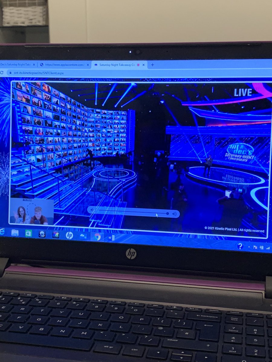 On Saturday night takeaway watching <a href="/Andyshowbiz/">Andy Collins</a>