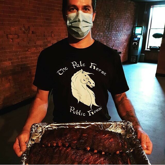 GymClassEric's tweet photo. Racks on racks on racks! St Louis style ribs at @thepalehorseoneonta were our most popular item. Give ‘em a try when we re-open next month! 
.
.
.
.
.
.
.
.
.
.
.
.
.
#upstate #upstateny #catskills  #oneonta #oneontany #bbq #barbecue #grill #pitmaster #foodporn #ribs #bbqrib… https://t.co/F57jESjXhM