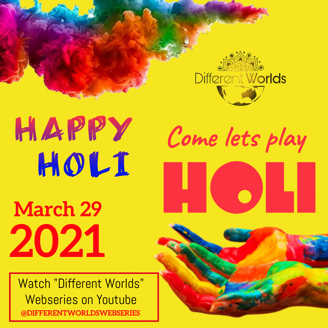 May the festival of Holi add colors of happiness, colors of prosperity, and colors of love in your life to help you paint a colorful life. Best wishes on Holi to you and your family.   ~ "Different Worlds"

Watch on youtube: youtu.be/otoi_Mpwb2E
#Holi #Holi2021 #HolikaDahan