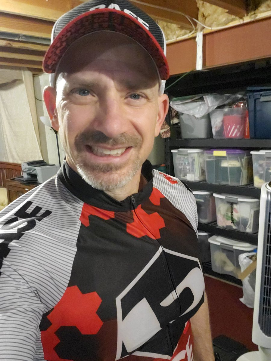 jedmo7's tweet photo. Another great day of training for #IRONMANTulsa First time using Rouvy and riding the course. Definitely going to be challenging, especially the first half. Time to rest up for tomorrow! #baseperformance #racewithbase #rocketfuel #youvsyou #AnywhereIsPossible #ILoveDonuts https://t.co/Qbfm95rLAd