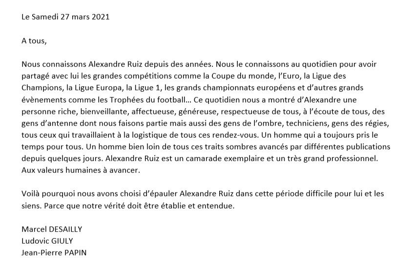 Ludovic_Giuly's tweet photo. #JesoutiensAlexandreRuiz https://t.co/2oEnd4x1Sd
