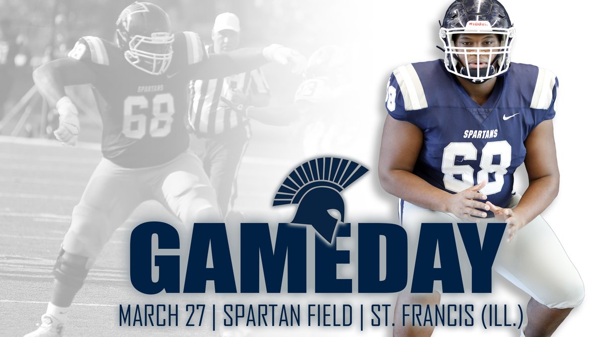 MBUFootball's tweet image. Our last home game means it's also SENIOR DAY. We take on St. Francis (Ill.) in another @MidStatesFB matchup at Spartan Field! #SpartanUp #UpIt #WhateverItTakes 

Stats: bit.ly/2NXCUgr
Watch: Spartandigitalnetwork.com
Kickoff: 5 p.m.