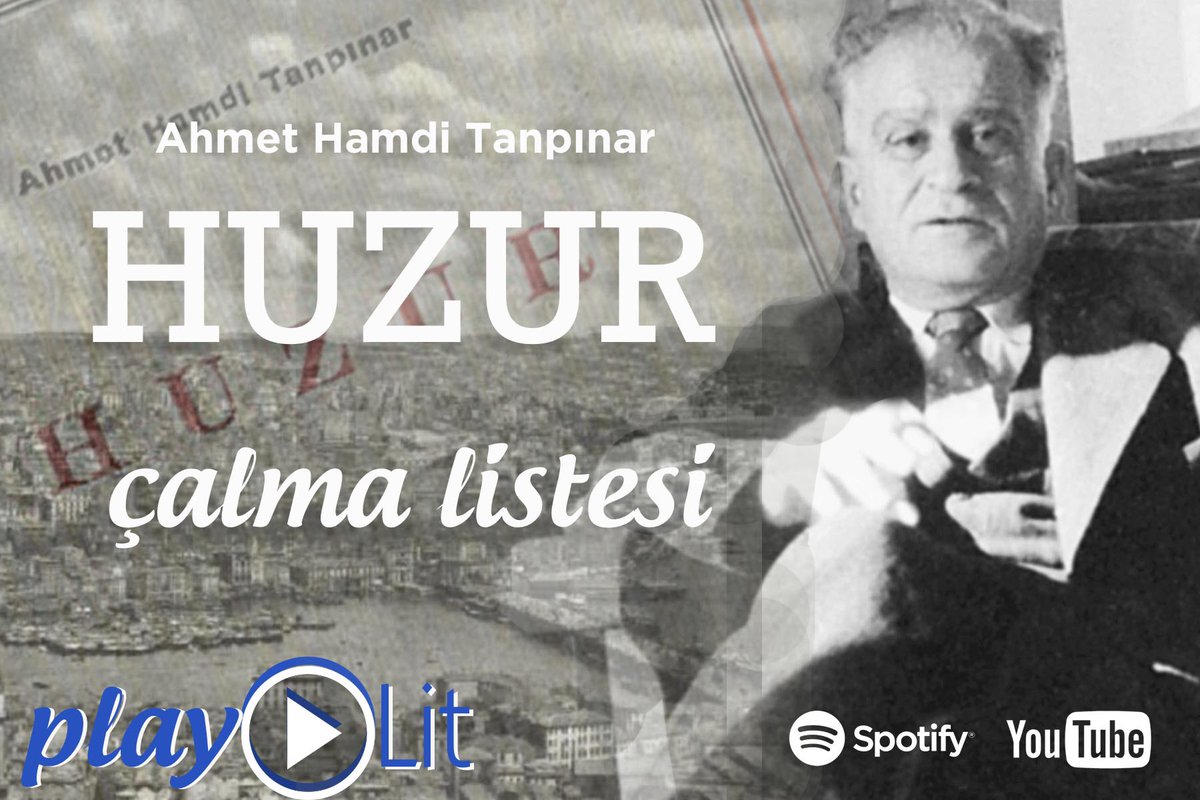 literaedebiyat's tweet photo. Litera’dan edebiyat okurları için şahane hizmet: #PlayLit!
İçinden müzik geçen şahane edebiyat eserlerinin listelerini Spotify’daki #PlayLit listemizde bulabilirsiniz. İlk listemiz Türkçe yazılmış en güzel romanlardan biri olan Huzur’un #PlayLit’i.
https://t.co/Sc8XqzjpjE https://t.co/MsJtv1jTVD