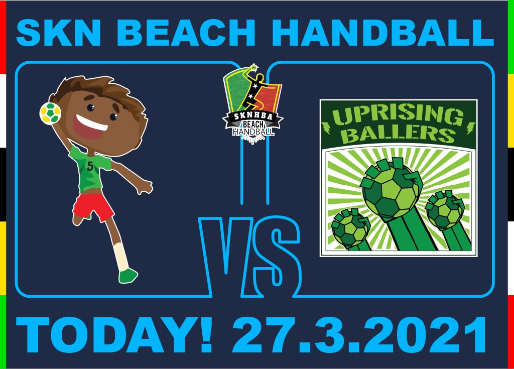 sknhandball's tweet photo. BEACH HANDBALL TODAY! U20 vs. CEMSS - Female | Achievers SC vs. Uprising Ballers - Male
#sknbeachhandball #sknhandball #welovethisgame #handballstrive #handballlink #handball #ibleized https://t.co/1uLyEE9XiA