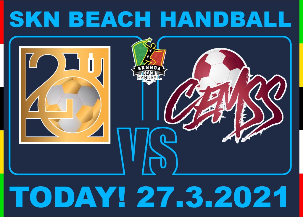 sknhandball's tweet photo. BEACH HANDBALL TODAY! U20 vs. CEMSS - Female | Achievers SC vs. Uprising Ballers - Male
#sknbeachhandball #sknhandball #welovethisgame #handballstrive #handballlink #handball #ibleized https://t.co/1uLyEE9XiA