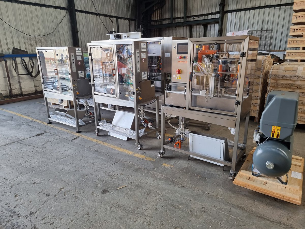 IMP2'S lined up for crating. Now going far and wide.