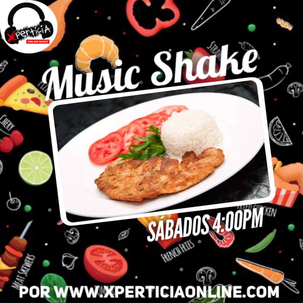 XperticiaOnline's tweet photo. 🔵TODOS los SÁBADOS 4:00pm (Hora Bolivia) escucha:
“#MUSICSHAKE! 🎶🧁”. Un programa dedicado a la gastronomía!😀
👥Conducen: Anna Astorga y America Medina.
Solo en: https://t.co/qu4huAu5Zv
#XperticiaOnlineRadio
#RecetasDivertidas #DatosSaludables #Gastronomía https://t.co/5KnGm4YlBV