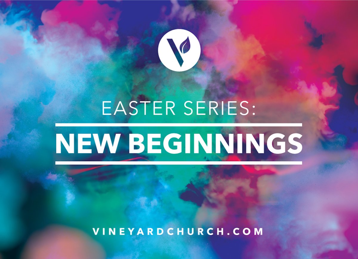 VineyardVA's tweet photo. Jesus came so that no matter WHAT situations we find ourselves in, we can always have a fresh start

Join us this weekend as we begin a BRAND NEW message series called "New Beginnings". Like and share this post if you're excited for the new beginning God has for you https://t.co/USCm9ilZZz