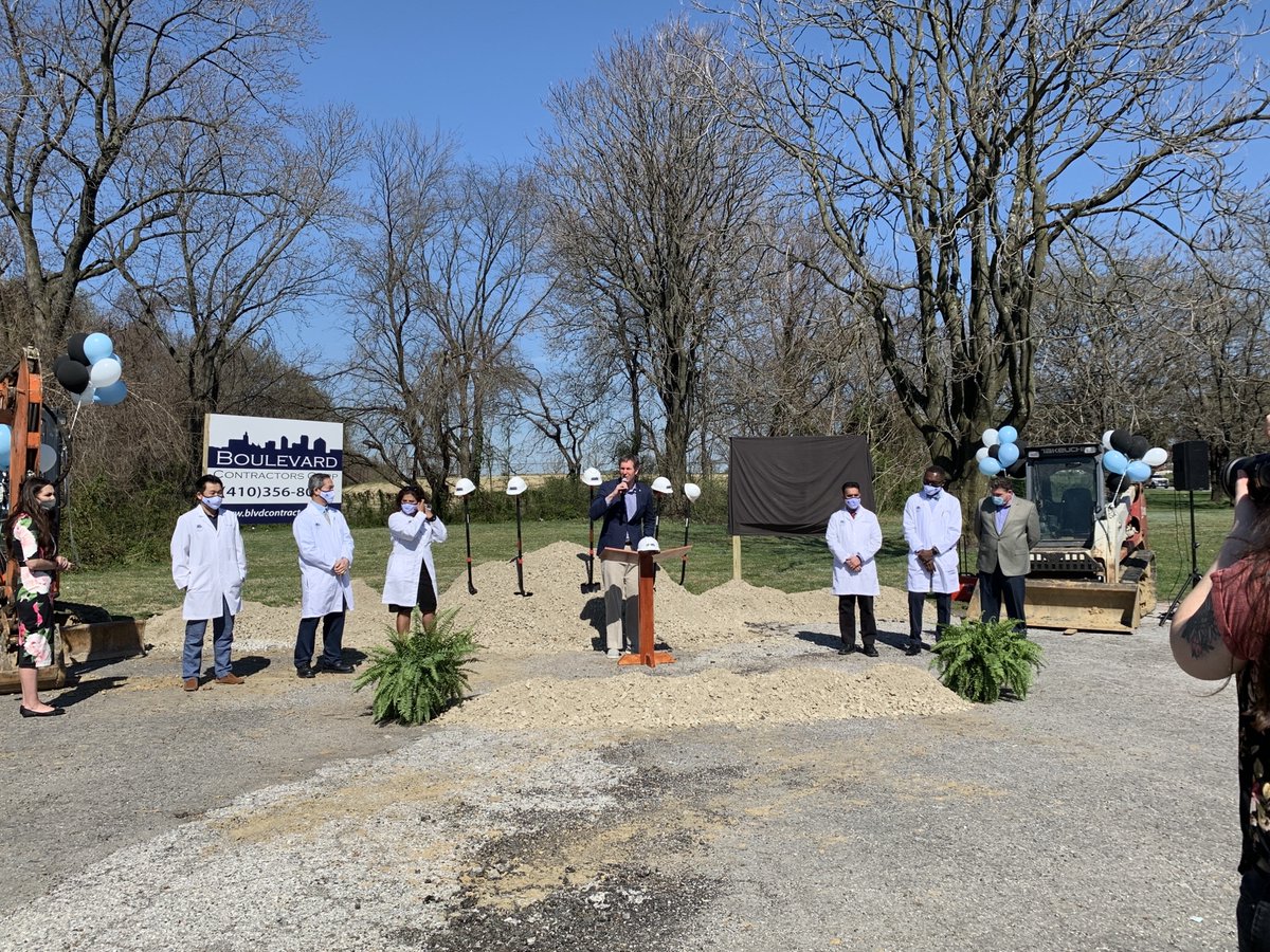 BaltCoExec's tweet photo. Congrats to the Mace Medical team for the groundbreaking today for their new primary care office in Dundalk. 

For 25 years, so many of our residents have put their trust in you to provide effective and compassionate care. Thank you for continuing to invest in our communities! https://t.co/fktK9zkL94