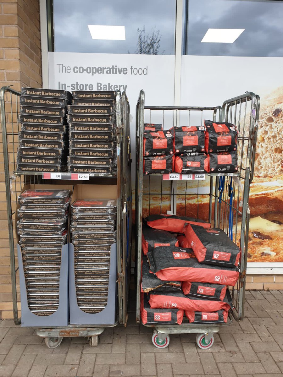 #Easter incoming #1week 🐣🐰 Warmer weather on the horizon ☀️ 🪴 #Spring #bbqweather 🤞🏽@ Hickings Lane Coop we have you covered for every occasion! <a href="/mycoopfood/">Central Co-op Food</a> @ChrisBe73178233 #stapleford #notts