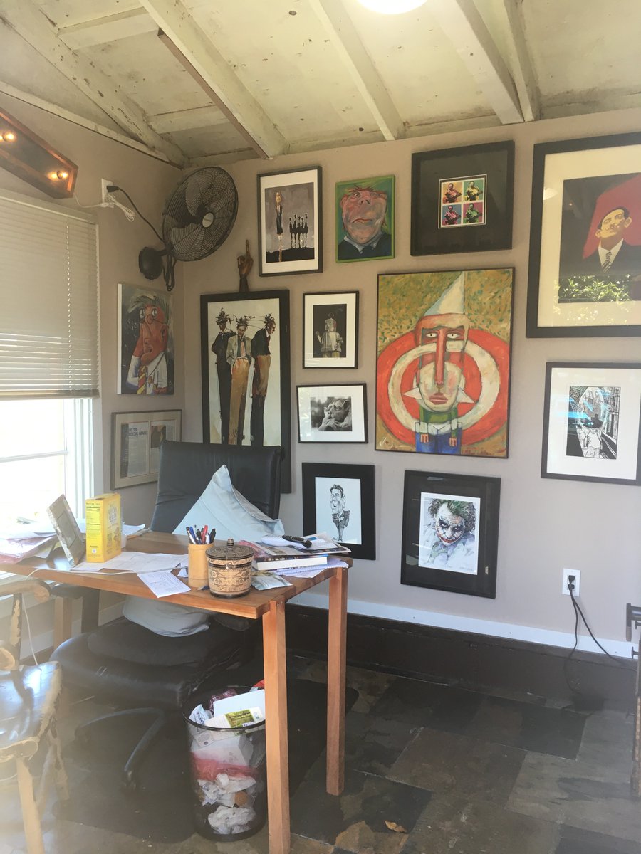 Every writer needs a private space where the world is at their command, not the other way around. George had one, I have mine. Get one. #writerscommunity #writerlift #WritingLife <a href="/JulieGwinn/">Julie Gwinn</a> We need privacy and good BIC time. (butt-in-chair)😂