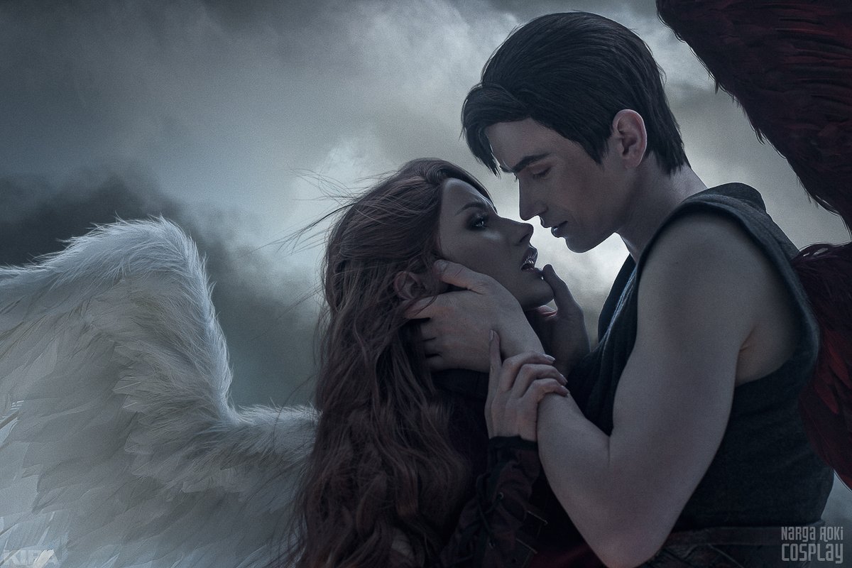 NargaLifestream's tweet photo. "Join us. It's a one-time offer."
Heaven's Secret.

Me as Vicky Walker
@Alexey_Aoki as Malbonte
Photo/edit @kmitenkova
___________

Воплощаю свои фандомные шипы через косплей. ❤️
#клубромантики #cекретнебес #викиуокер #мальбонте #romanceclub https://t.co/BcfR9n0D30