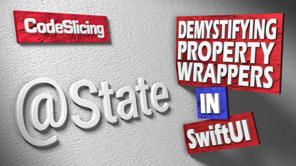 CodeSlice's tweet photo. New video out now βΌοΈ In this one weβll be looking at separating property wrapper implementations from their annotations by removing the annotations from a view hierarchy!
Munch on it here:
https://t.co/EQyn9iqNjU
#SwiftUI #iOSDev #CodeSlicing https://t.co/2aNpEG5fPF